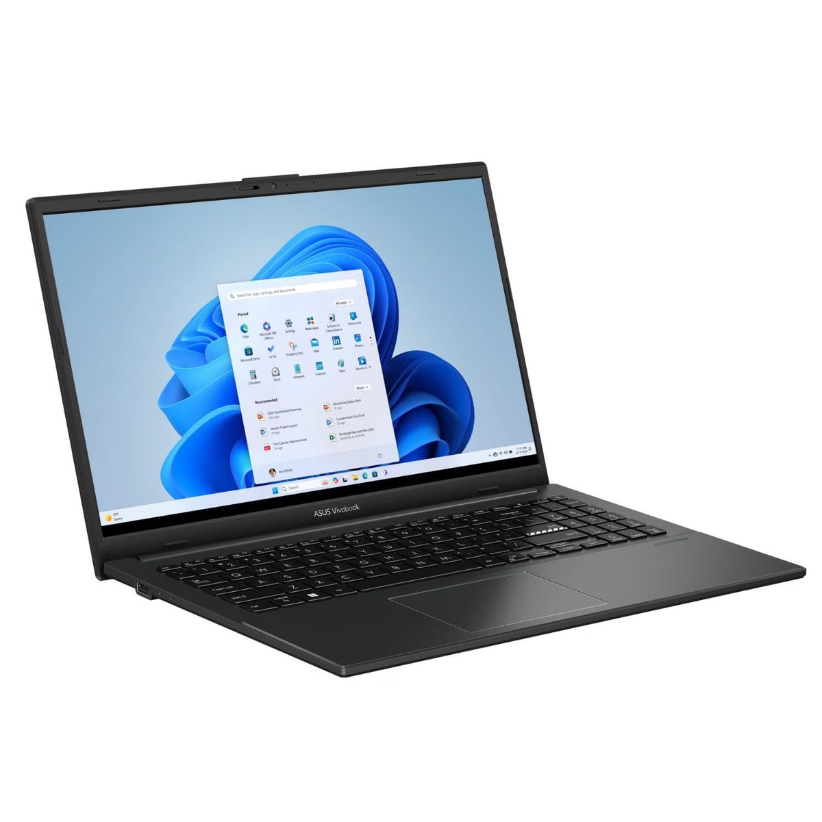 15.6" FHD Laptop, AMD Ryzen 5, 8GB RAM, 512GB SSD, Windows 11 Home P16320