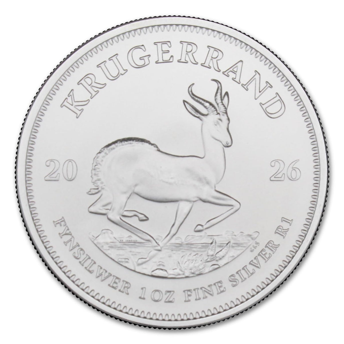 1 oz South African Silver Krugerrand Coin O53664