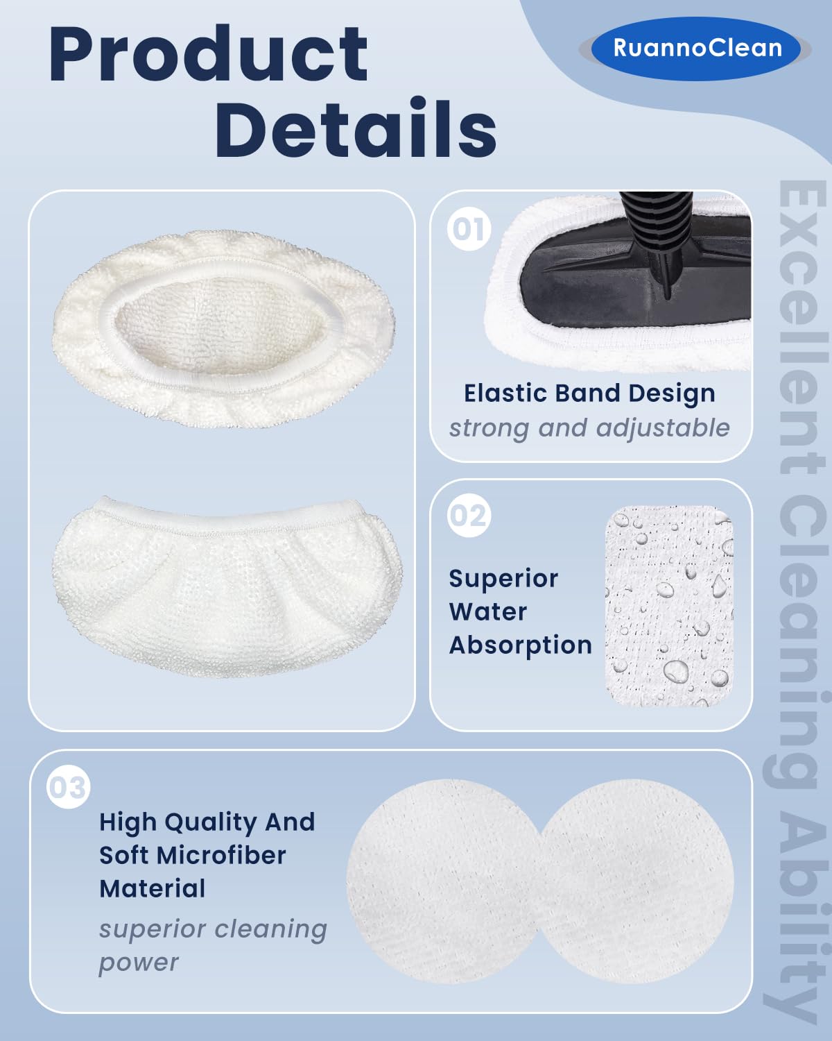 12 Pack Steam Cleaner Accessories I466