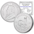 1 oz South African Silver Krugerrand Coin O53664
