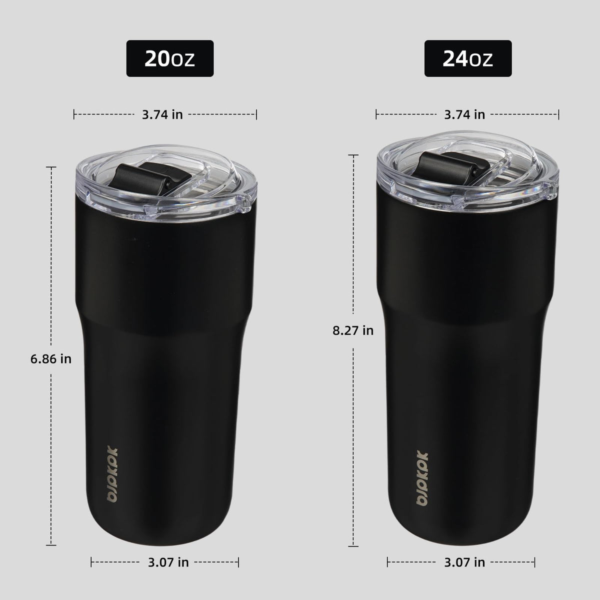 20oz Spill Proof Insulated Stainless Steel Tumbler P202619