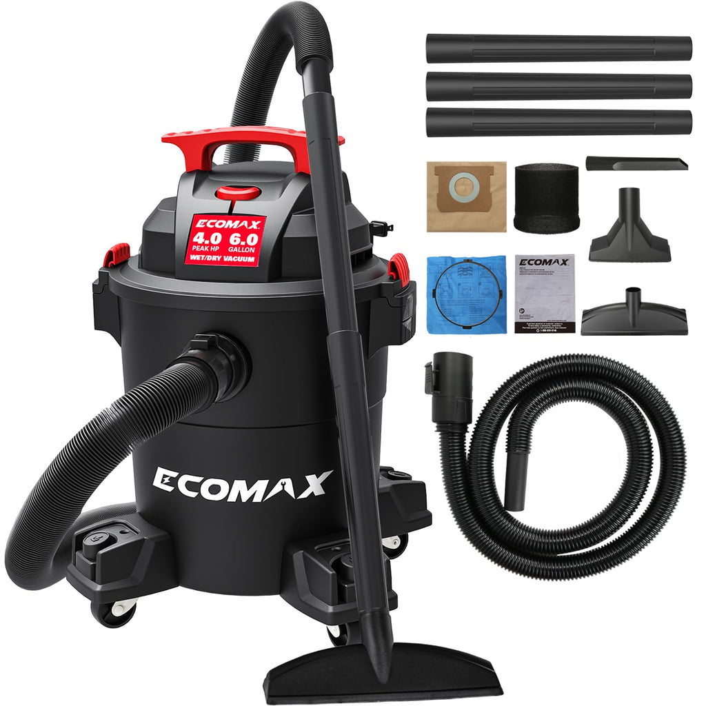 6 Gallon 4 HP Wet Dry Shop Vac U60688