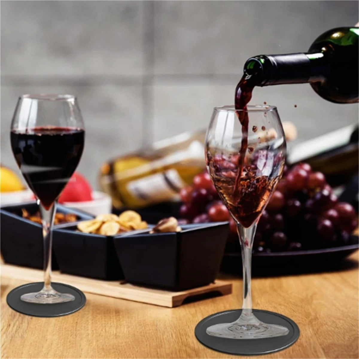 36 Pc Silicone Coasters Y369