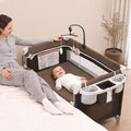 5-in-1 Baby Bassinet Bedside Sleeper L4655