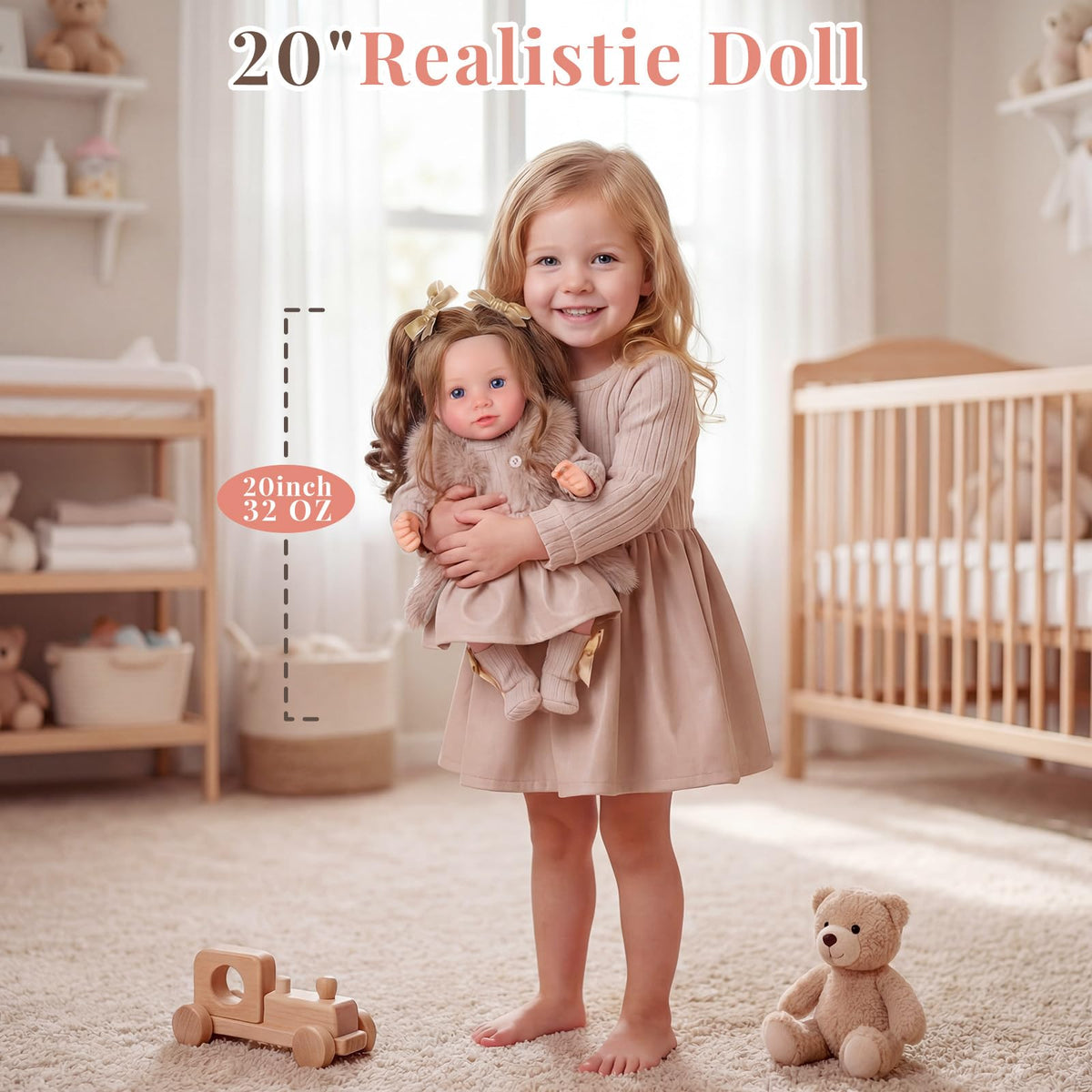 20 Inch Reborn Baby Dolls U157