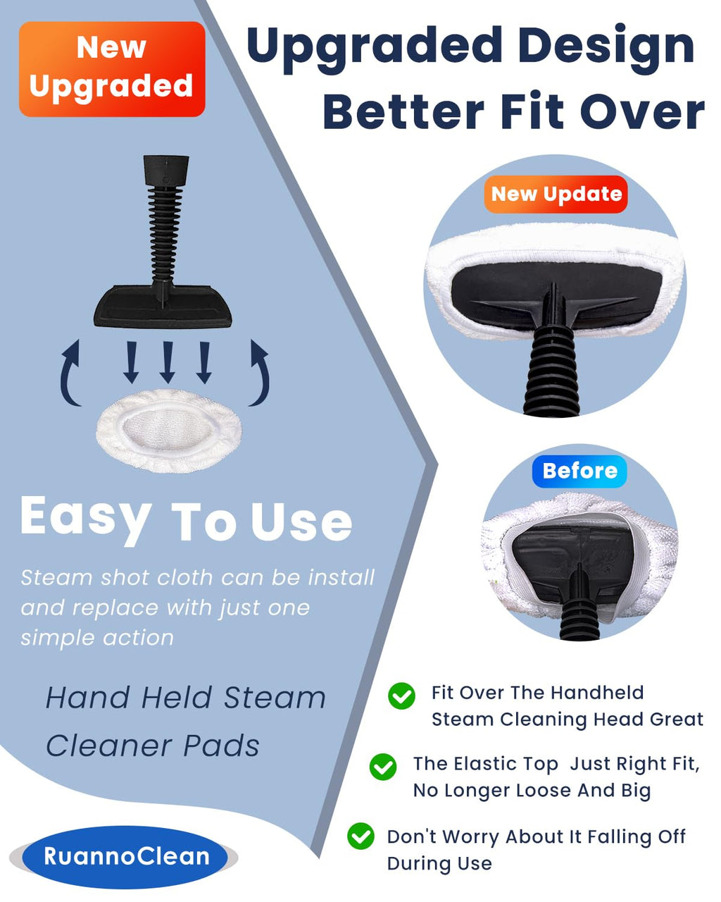 12 Pack Steam Cleaner Accessories I466