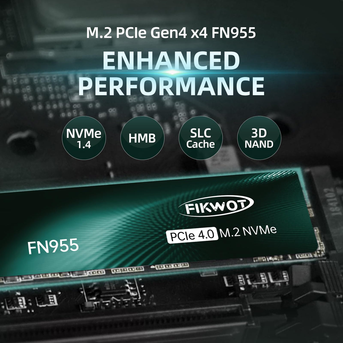 2TB NVMe M.2 2280 PCIe Gen4x4 Internal Solid State Drive W37813