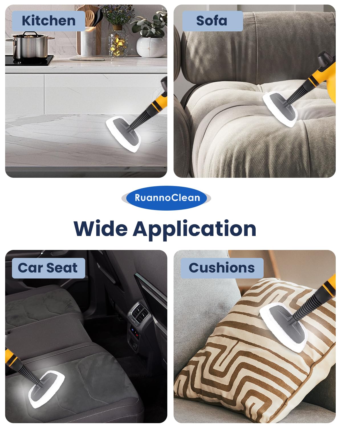 12 Pack Steam Cleaner Accessories I466