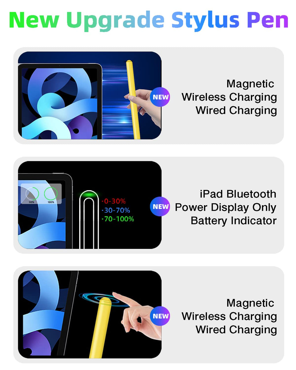 2nd Generation Magnetic Wireless Charging Stylus Pen Z42003