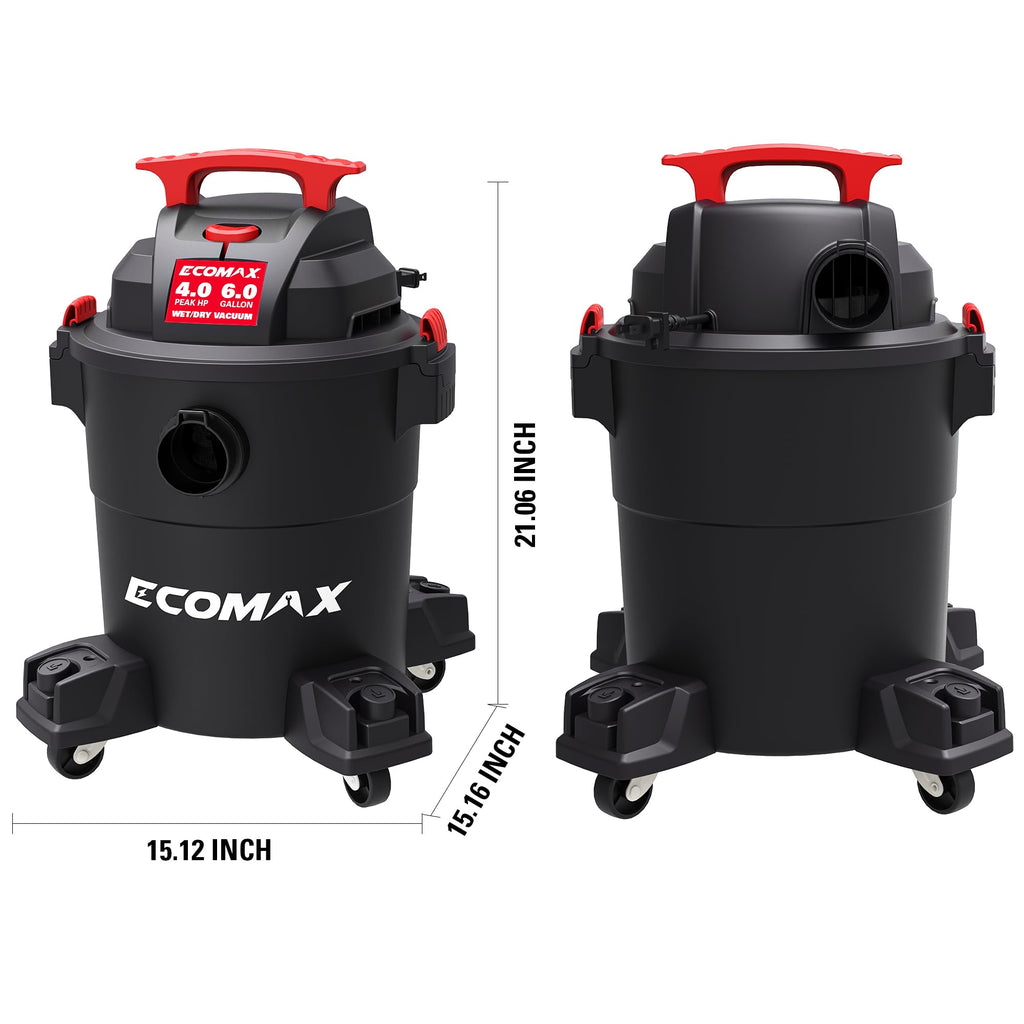 6 Gallon 4 HP Wet Dry Shop Vac U60688