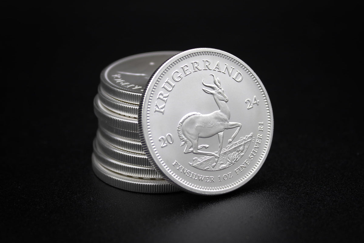 1 oz South African Silver Krugerrand Coin O53664