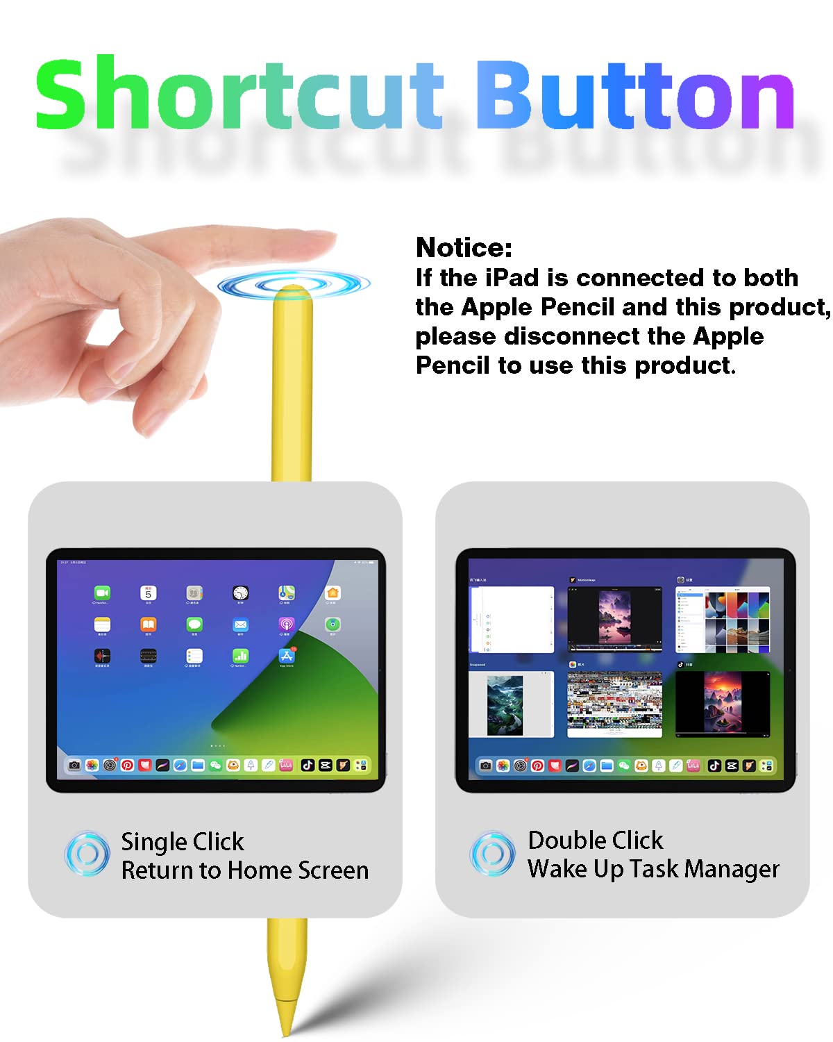 2nd Generation Magnetic Wireless Charging Stylus Pen Z42003