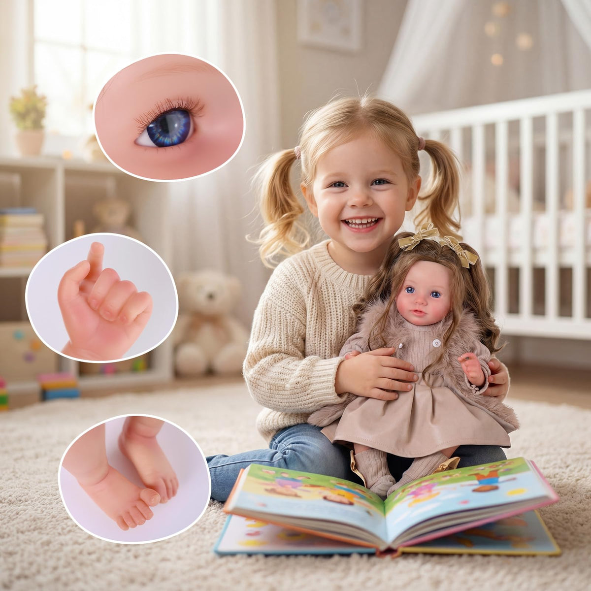 20 Inch Reborn Baby Dolls U157