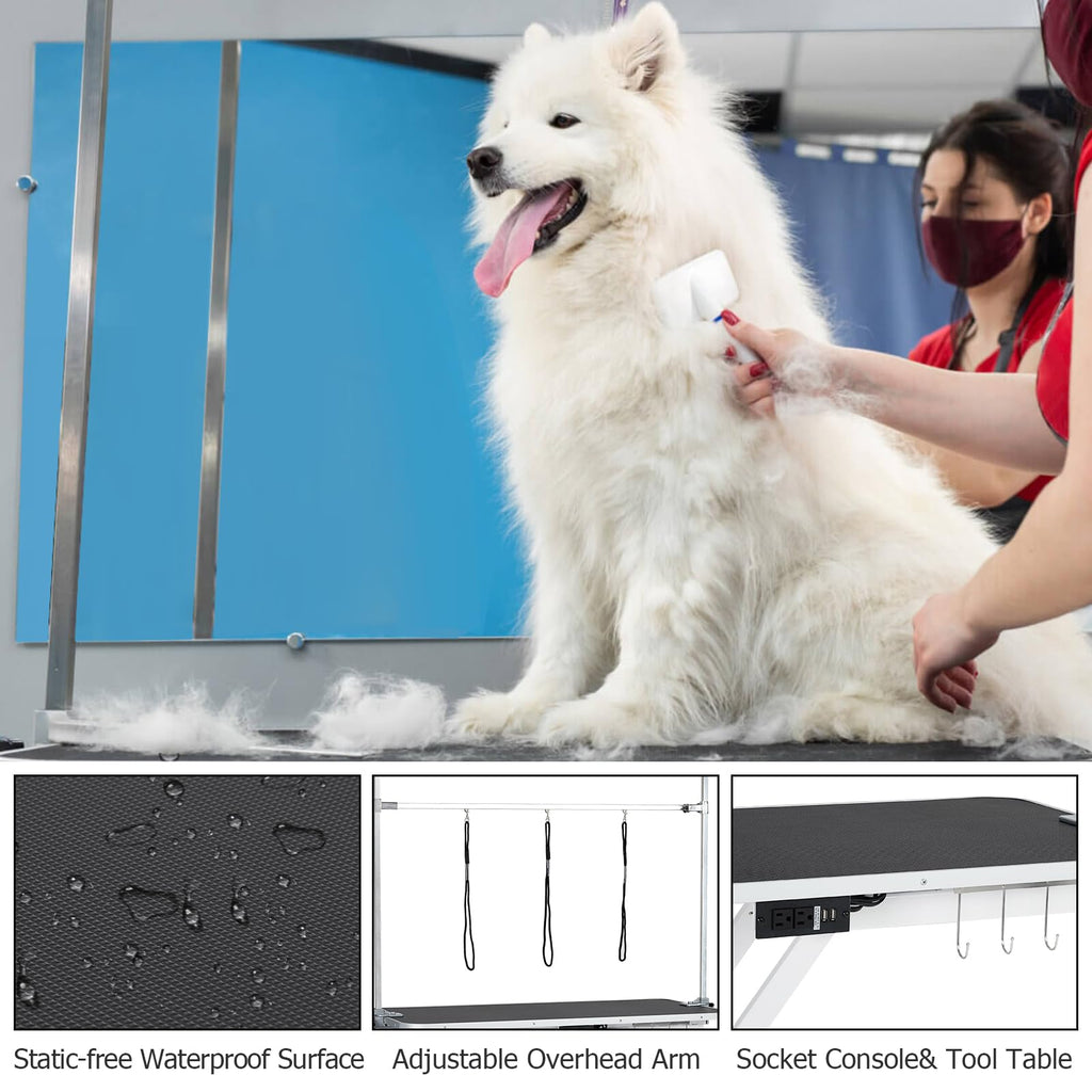 47" Height Adjustable Electric Pet Grooming Table I3432