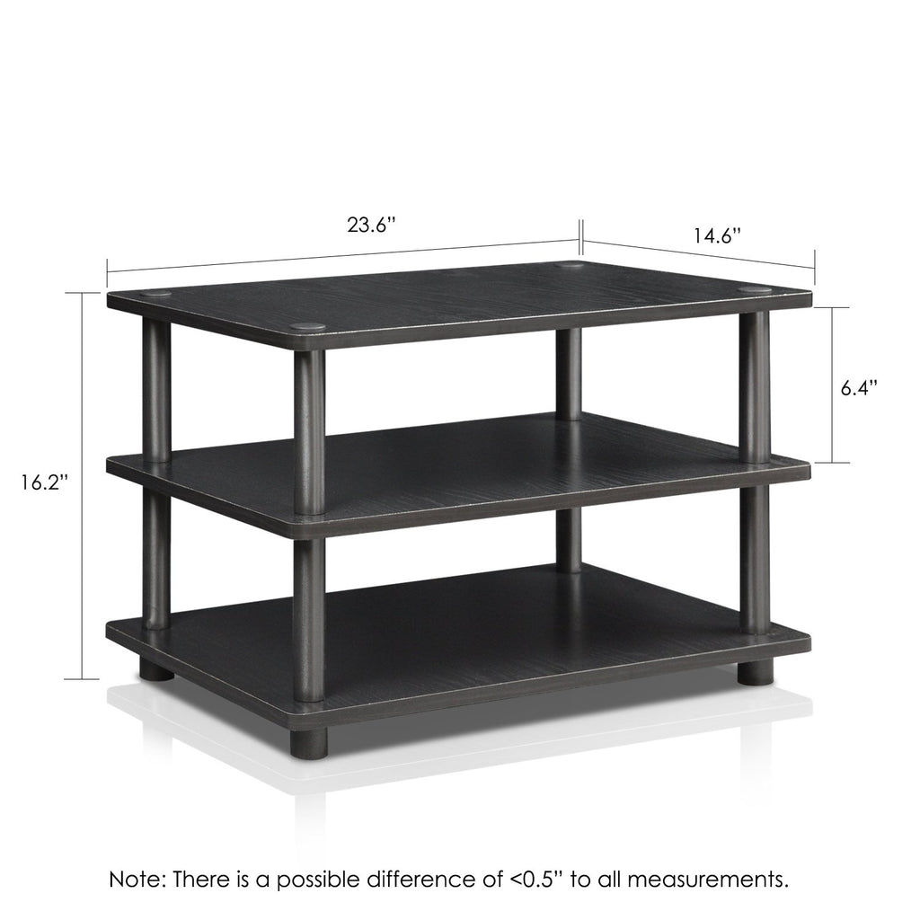 3-Tier Corner TV Stand for TV up to 25 Inch X8644