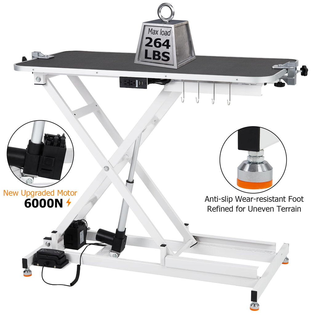 47" Height Adjustable Electric Pet Grooming Table I3432