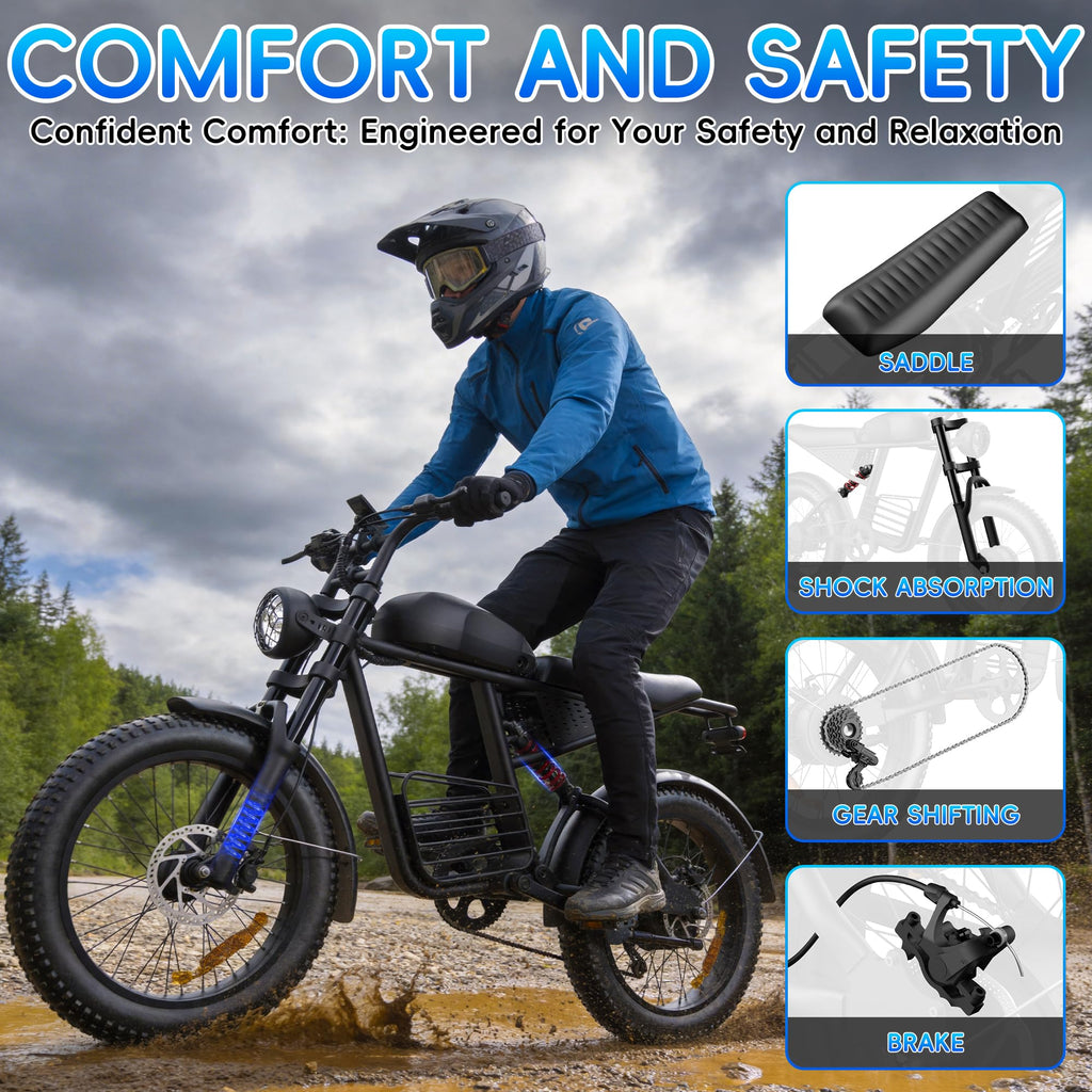 20" Fat Tire Electric Bike S928