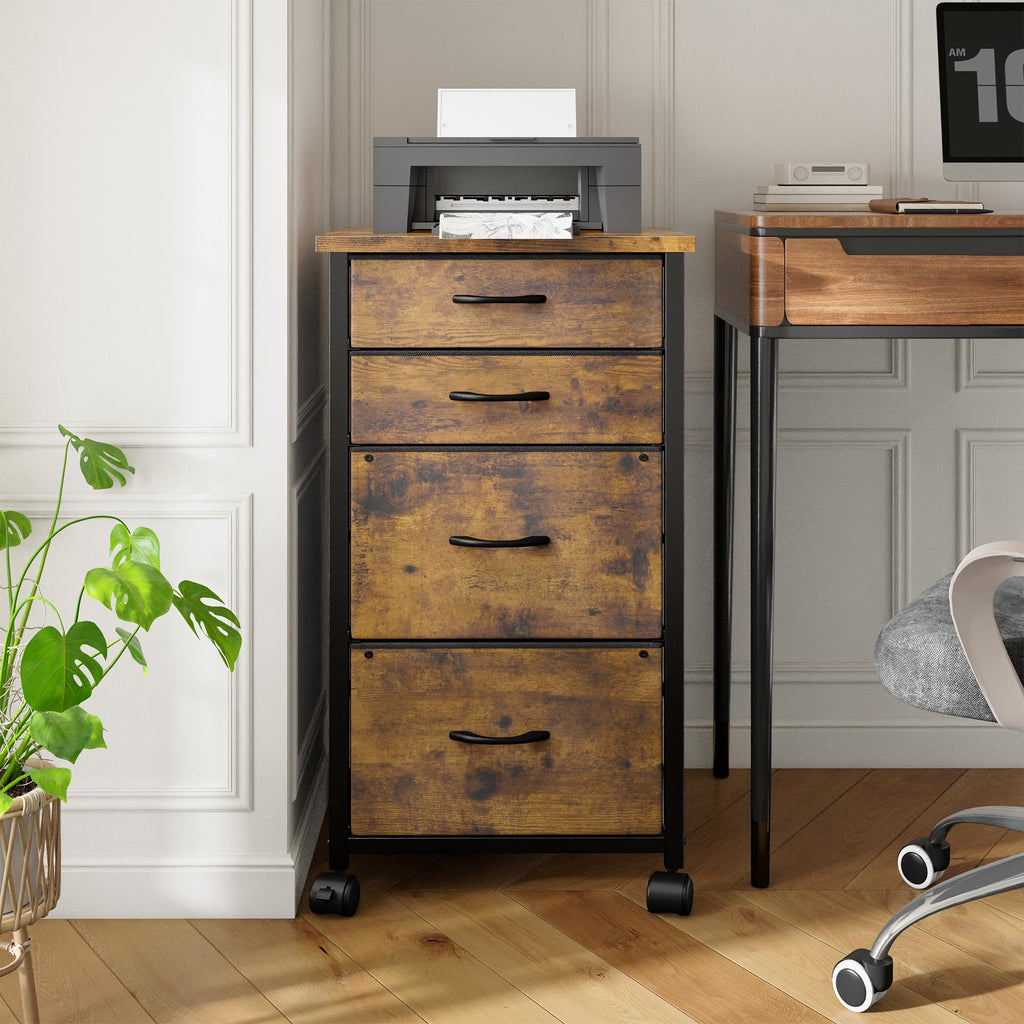 4 Drawer Rolling File Cabinet A44967