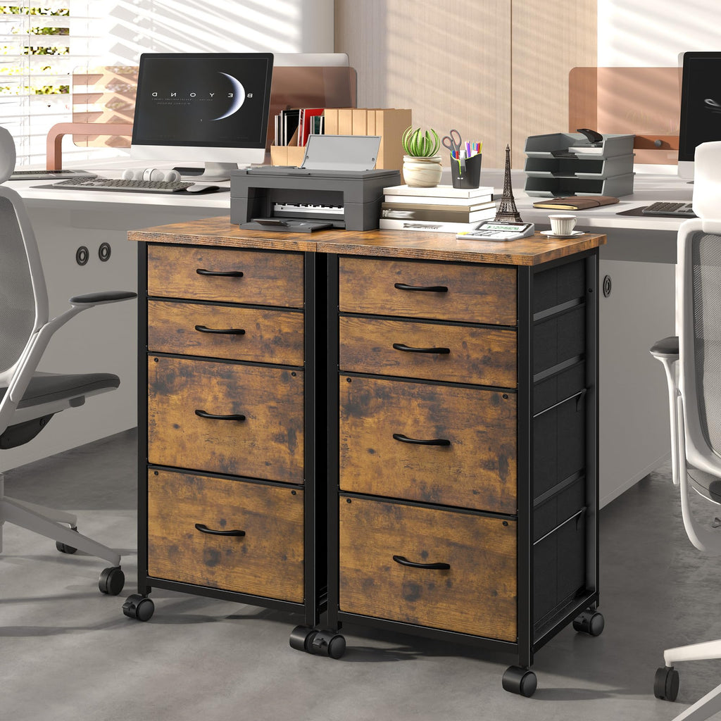 4 Drawer Rolling File Cabinet A44967