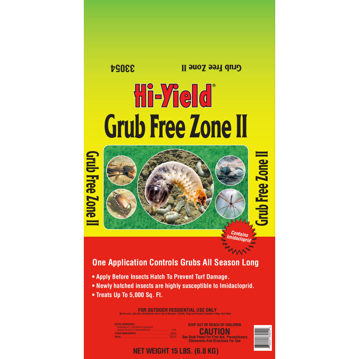 15 lbs. Grub Free Zone II O900557