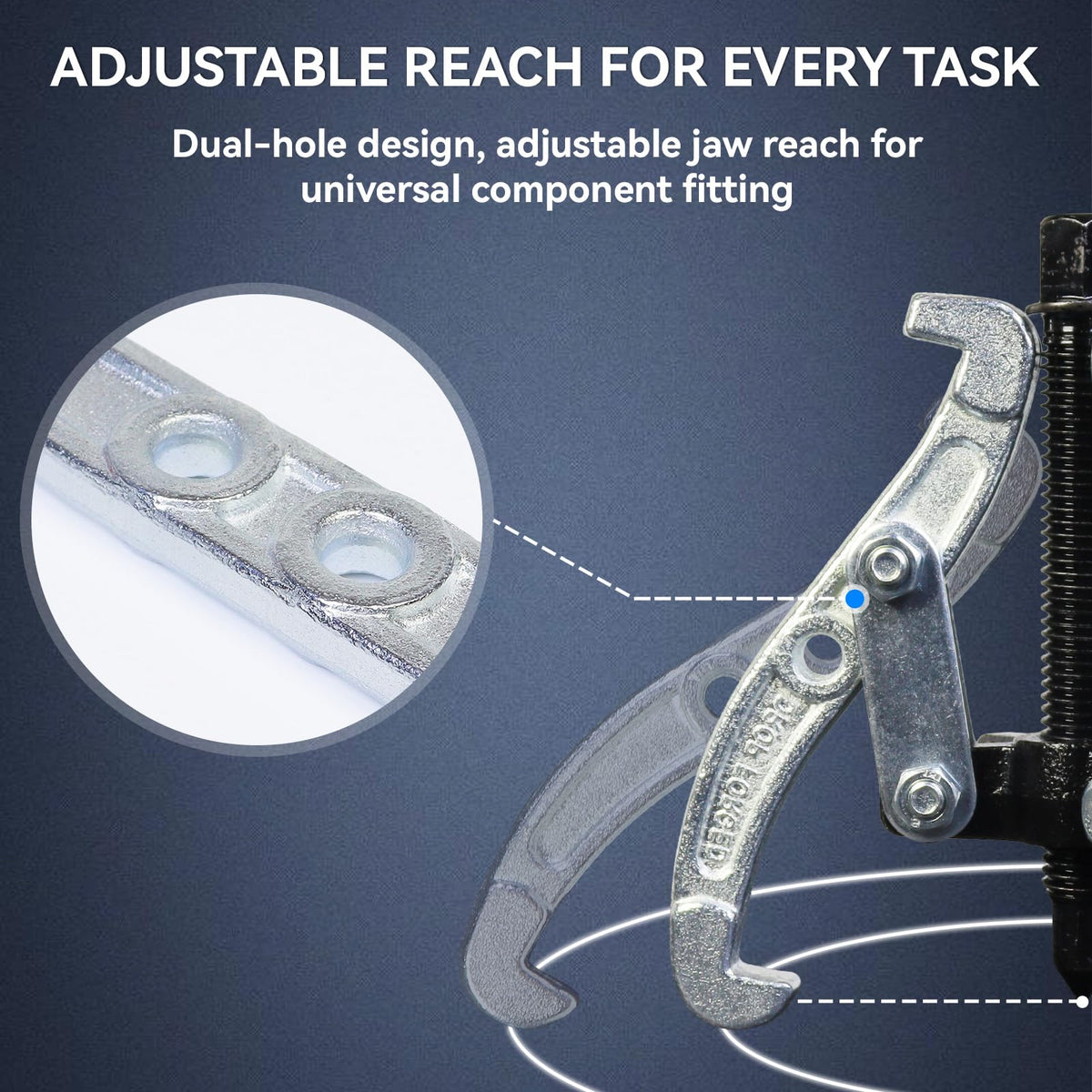 3 Pcs Reversible 3 Jaw Puller Set Q817219