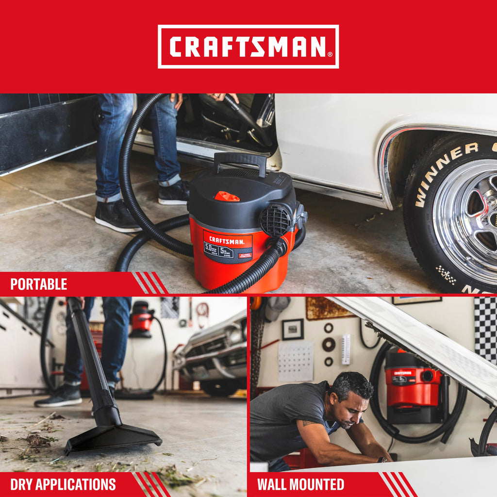 5 Gallon Wet Dry Shop Vacuum M825590