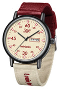 40mm Stainless Steel Analog Quartz Watch Q115