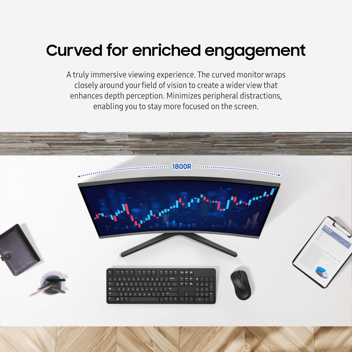 32" FHD 100Hz Curved Monitor L5942