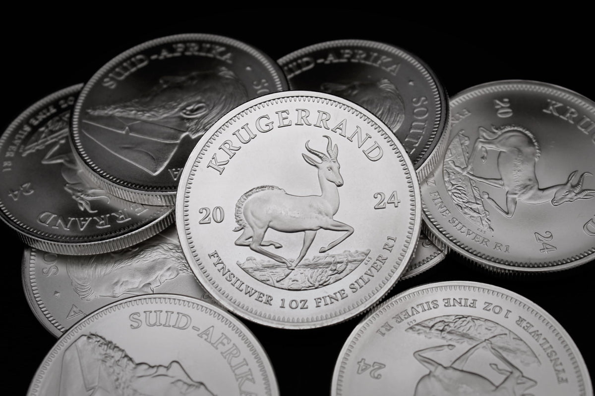 1 oz South African Silver Krugerrand Coin O53664