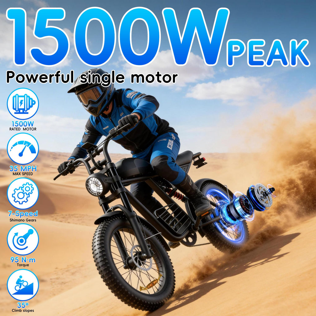 20" Fat Tire Electric Bike S928